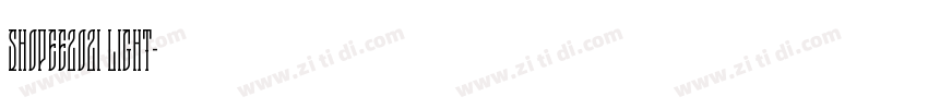 Shopee2021 Light字体转换